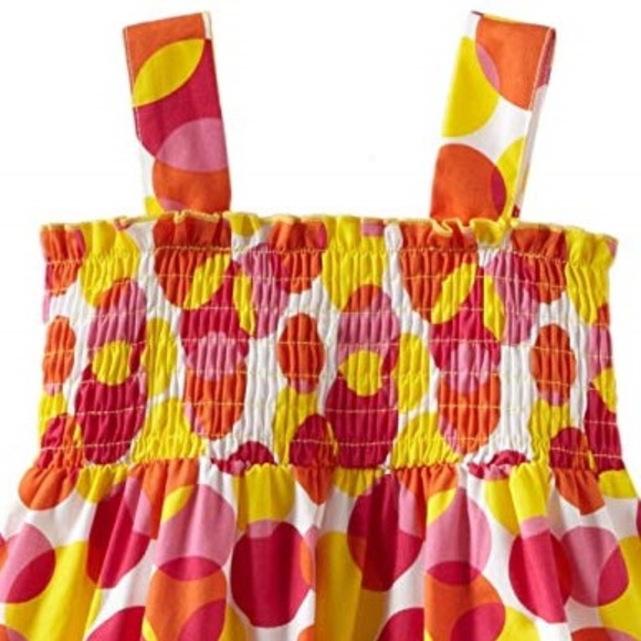 Lilybird Girls Smocked Tiered Sun Dress Clothes Lot Size 4T Sundress NWT - Picture 3 of 8